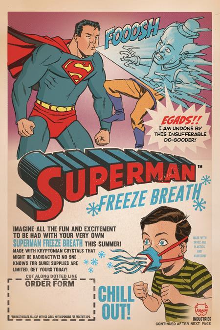 SUPERMAN #25 CVR I INC 1:25 DAVE JOHNSON CARD STOCK VAR