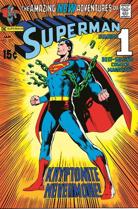 SUPERMAN #233 FACSIMILE EDITION CVR A NEAL ADAMS