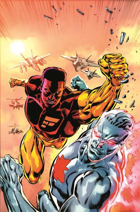 JUSTICE LEAGUE THE ATOM PROJECT #4 (OF 6) CVR A MIKE PERKINS