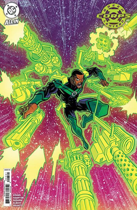GREEN LANTERN CORPS #3 CVR E INC 1:25 AFU CHAN CARD STOCK VAR