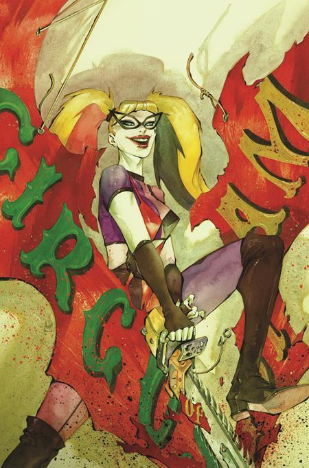 HARLEY QUINN #50 CVR E INC 1:25 CHUMA HILL CARD STOCK VAR