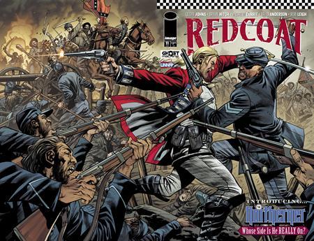 REDCOAT #11 CVR A BRYAN HITCH & BRAD ANDERSON WRAPAROUND