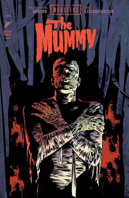 UNIVERSAL MONSTERS THE MUMMY #2 (OF 4) CVR E INC 1:50 MICHAEL WALSH VAR