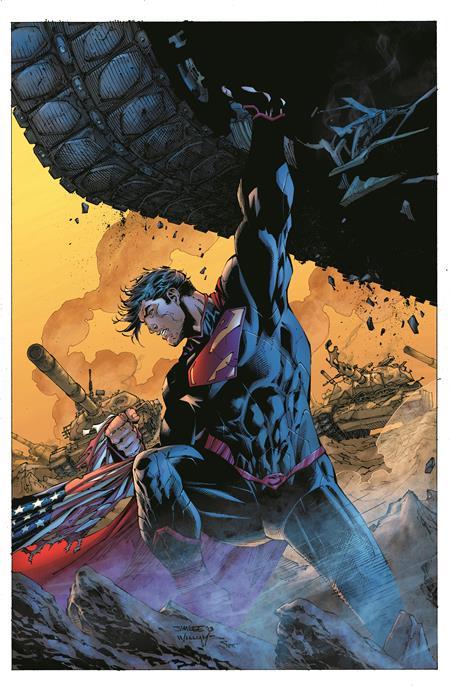 SUPERMAN DAY 2025 - SUPERMAN UNCHAINED THE DELUXE EDITION HC VARIANT DUST JACKET