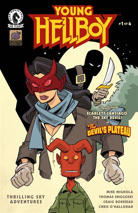 YOUNG HELLBOY THRILLING SKY ADVENTURES #1 (CVR A) (CRAIG ROUSSEAU)