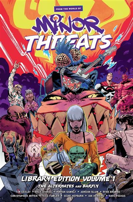 FROM THE WORLD OF MINOR THREATS LIBRARY EDITION HC VOLUME 1