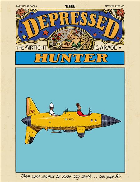 MOEBIUS LIBRARY THE DEPRESSED HUNTER HC