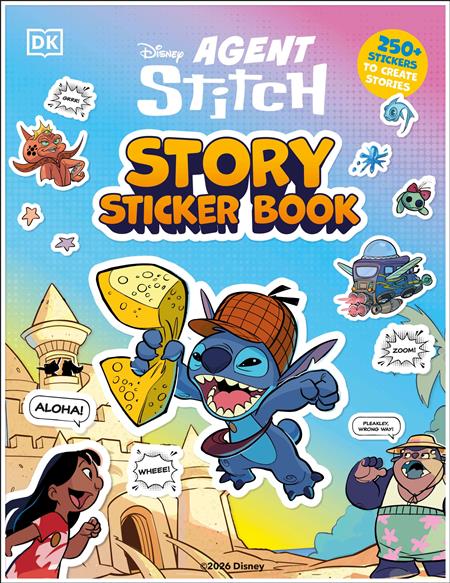 DISNEY STITCH STORY STICKER BOOK TP