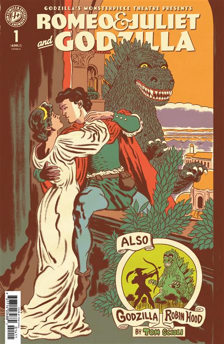 GODZILLA’S MONSTERPIECE THEATRE PRESENTS ROMEO & JULIET & GODZILLA COVER A (SCIOLI)
