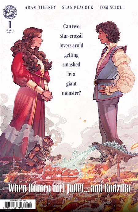 GODZILLAS MONSTERPIECE THEATRE PRESENTS ROMEO & JULIET & GODZILLA VARIANT C (BEALS MOVIE HOMAGE COVER)