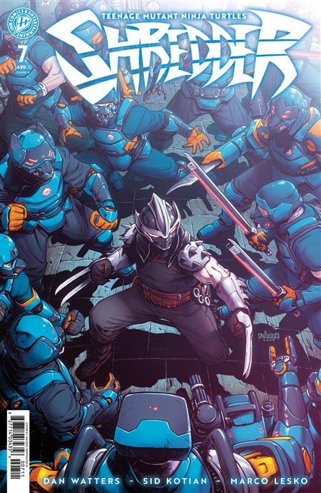 TEENAGE MUTANT NINJA TURTLES SHREDDER #7 COVER A (SANTOLOUCO)