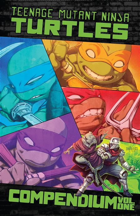 TEENAGE MUTANT NINJA TURTLES ONGOING COMPENDIUM TP VOL 1