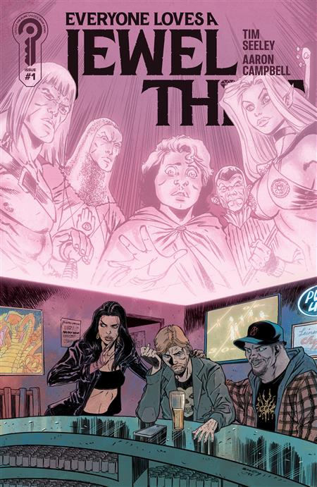 EVERYONE LOVES A JEWEL THIEF #1 COVER B TIM SEELEY
