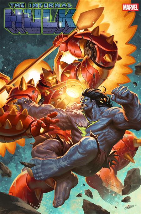 INFERNAL HULK #6 1:25 MATEUS MANHANINI VARIANT