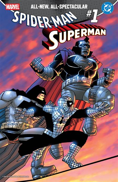 MARVEL/DC SPIDER-MAN/SUPERMAN #1 1:50 FRANK MILLER VARIANT