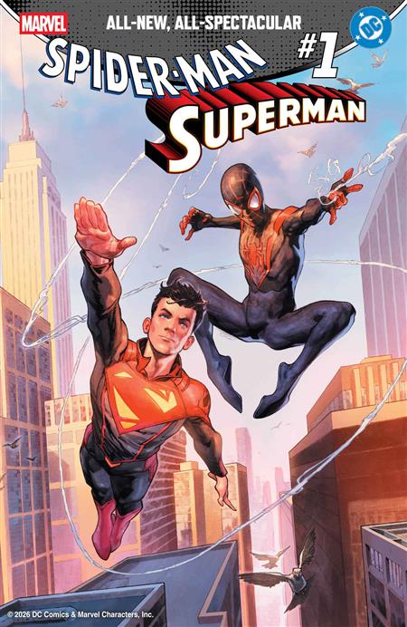 MARVEL/DC SPIDER-MAN/SUPERMAN #1 1:50 JEROME OPENA VARIANT