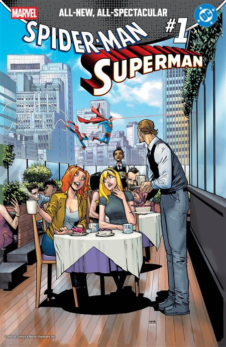 MARVEL/DC SPIDER-MAN/SUPERMAN #1 HUMBERTO RAMOS VARIANT