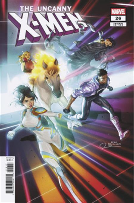 UNCANNY X-MEN #26 1:25 GERALD PAREL VARIANT