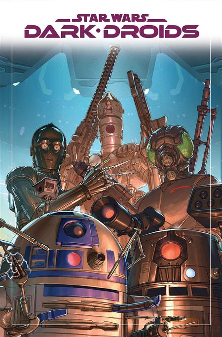STAR WARS DARK DROIDS OMNIBUS HC PETE WOODS COVER [DM ONLY]