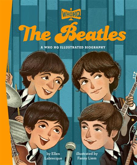 THE BEATLES A WHO HQ ILLUSTRATED BIOGRAPHY HC
