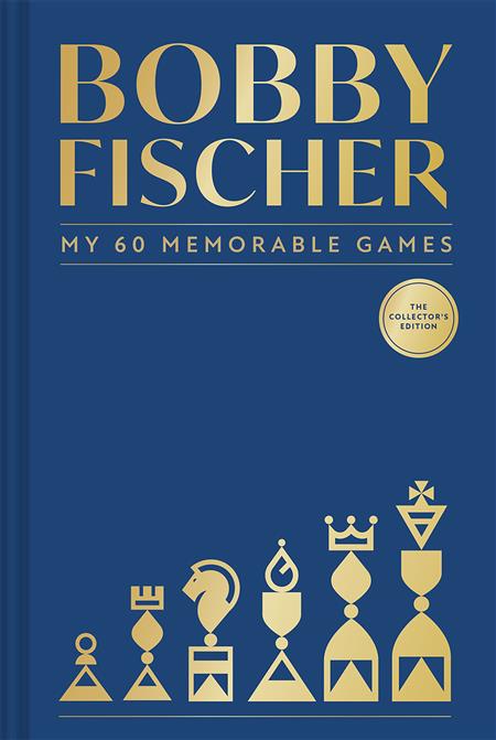 BOBBY FISCHER MY 60 MEMORABLE GAMES COLLECTORS EDITION HC