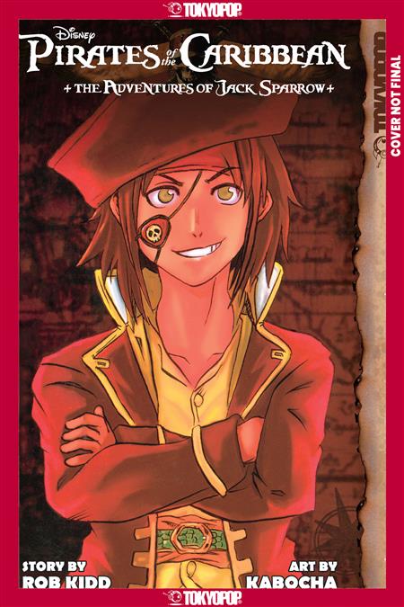 DISNEY MANGA PIRATES OF THE CARIBBEAN BOX SET TP