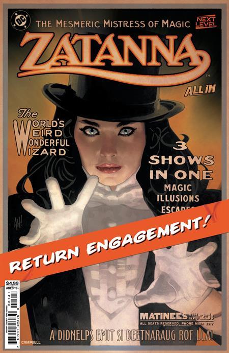 ZATANNA (2026) #1 CVR C ADAM HUGHES CARD STOCK VAR