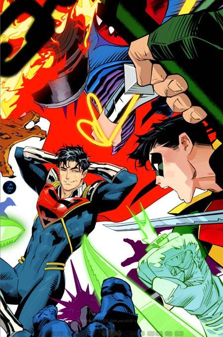 SUPERMAN #37 CVR A DAN MORA (THE REIGN OF THE SUPERBOYS)