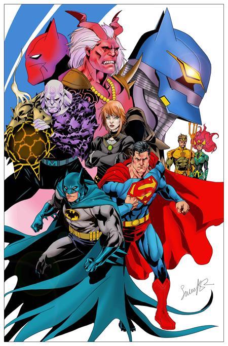 BATMAN SUPERMAN WORLDS FINEST #50 CVR I INC 1:25 SALVADOR LARROCA CARD STOCK VAR