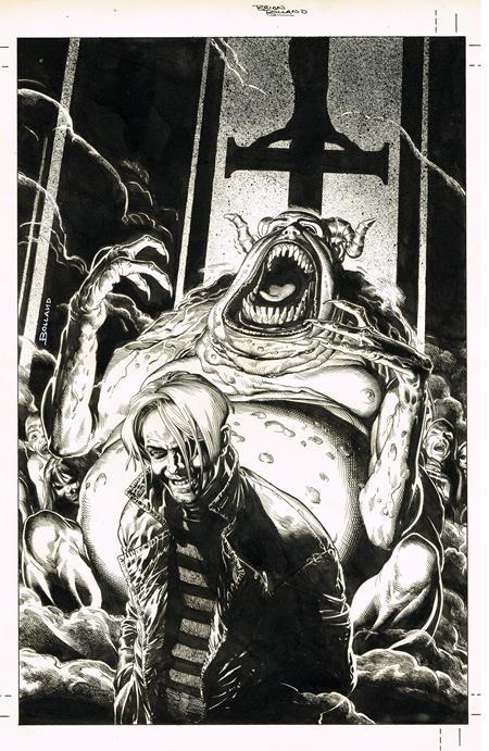 KILLROY IS HERE (ONE SHOT) CVR C INC 1:10 BRIAN BOLLAND B&W VAR