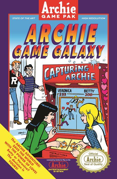 ARCHIE COMICS 85TH ANNIVERSARY PRESENTS ARCHIE GAME GALAXY #1 (ONE SHOT) CVR B STAN GOLDBERG BOX ART VAR