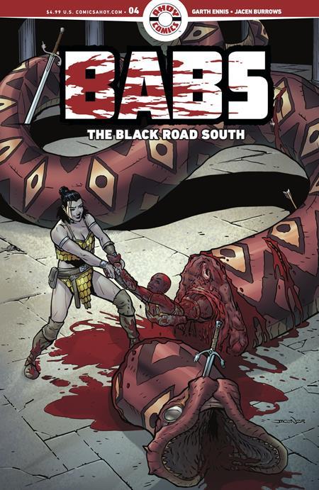 BABS THE BLACK ROAD SOUTH #4 (OF 6) CVR A JACEN BURROWS (MR)