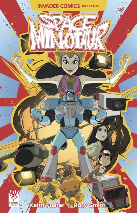 INVADER COMICS PRESENTS SPACE MINOTAUR #1 (ONE SHOT) CVR C INC 1:5 RORY SMITH VAR