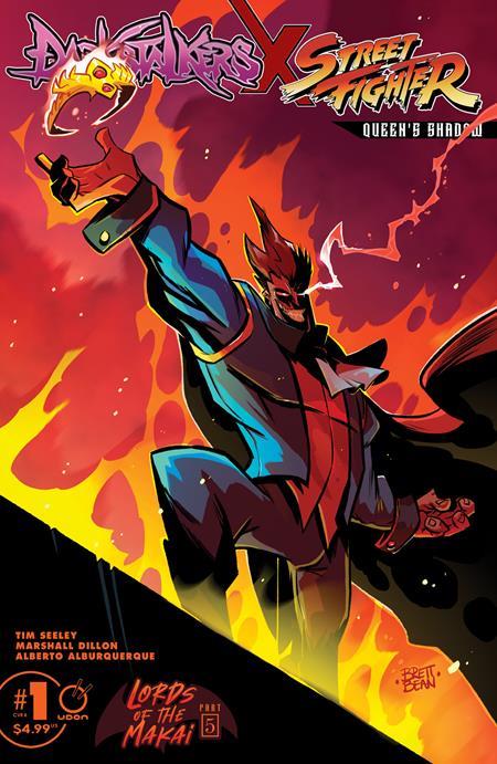 DARKSTALKERS X STREET FIGHTER QUEENS SHADOW #1 (ONE SHOT) CVR B BRETT BEAN VAR