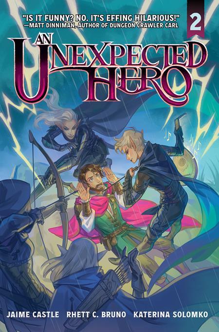 UNEXPECTED HERO LIGHT NOVEL VOL 02