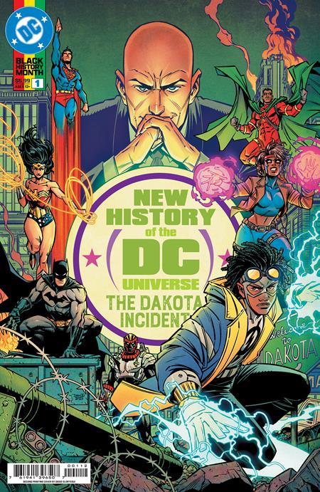 NEW HISTORY OF THE DC UNIVERSE THE DAKOTA INCIDENT #1 (ONE SHOT) Second Printing Cvr A Diego Olortegui