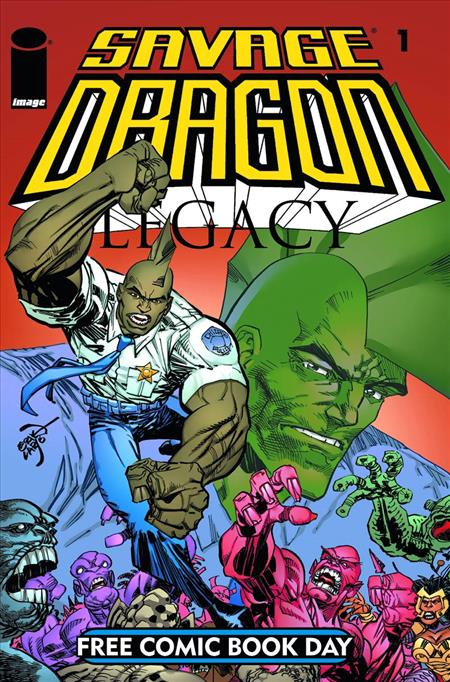 Fcbd 2015 Savage Dragon Legacy Net Discount Comic Book