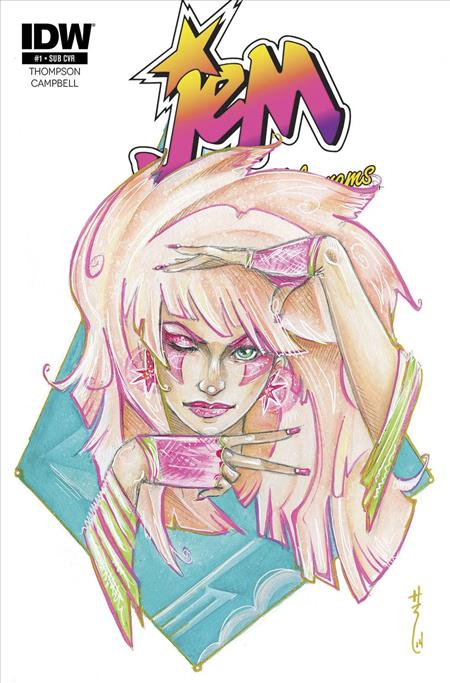 JEM & THE HOLOGRAMS #1 SUBSCRIPTION VAR
