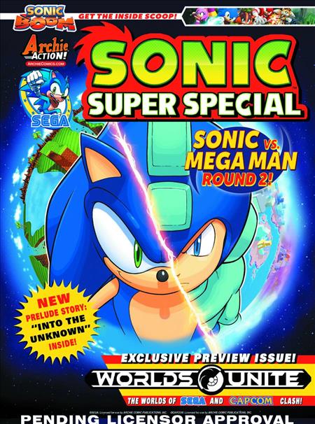 Product Details: Sonic Super Special Magazine #8 sticker spectacular