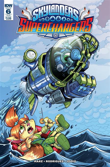 SKYLANDERS SUPERCHARGERS #6 SUBSCRIPTION VAR