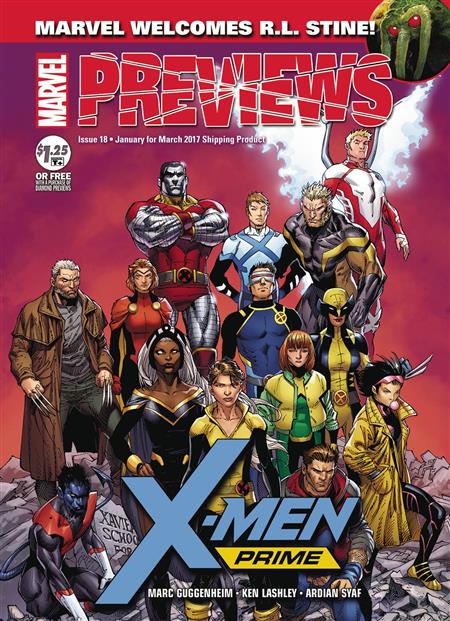 MARVEL PREVIEWS #20 MARCH 2017 EXTRAS