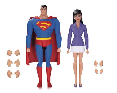 SUPERMAN ANIMATED SER SUPERMAN & LOIS LANE AF 2 PK