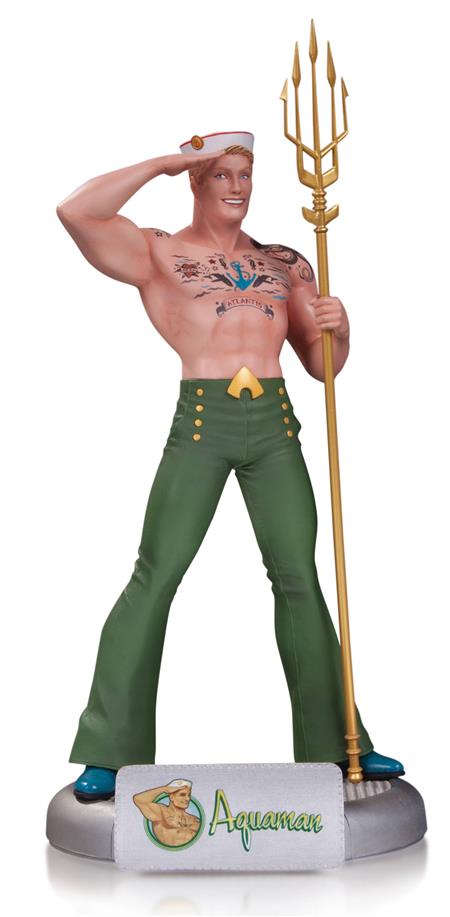 DC BOMBSHELLS AQUAMAN STATUE