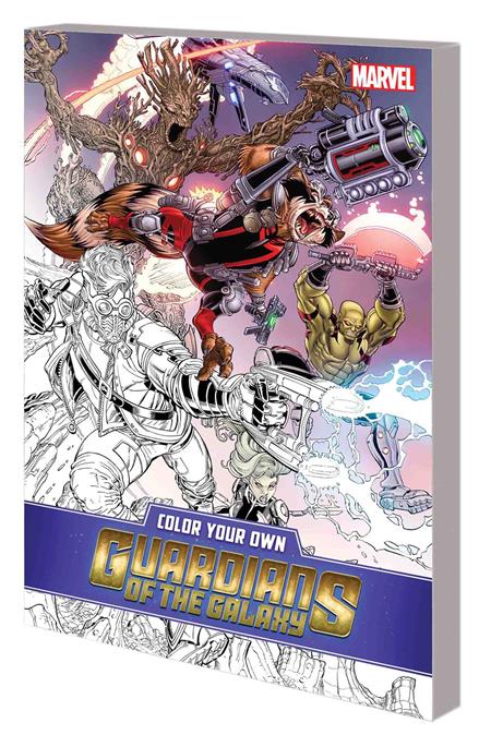 COLOR YOUR OWN GUARDIANS OF GALAXY TP