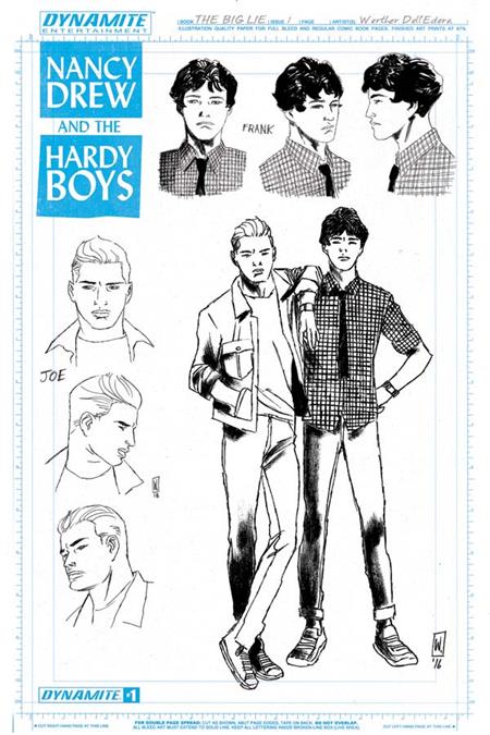 Nancy Drew Hardy Boys 1 Cvr D 10 Copy Hb Design Incv - 