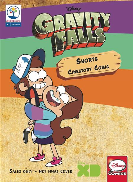 DISNEY GRAVITY FALLS CINESTORY #1 SHORTS