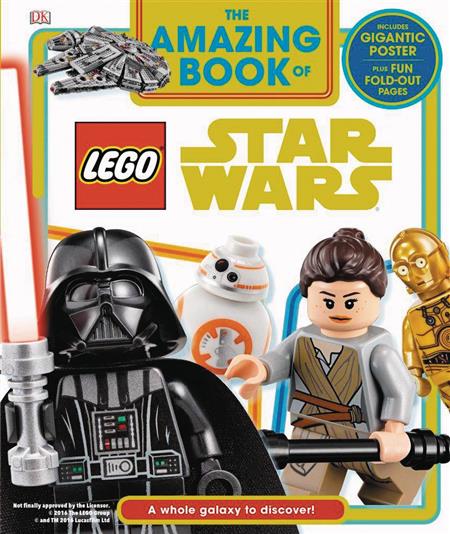 AMAZING BOOK OF LEGO STAR WARS HC (C: 1-1-0)