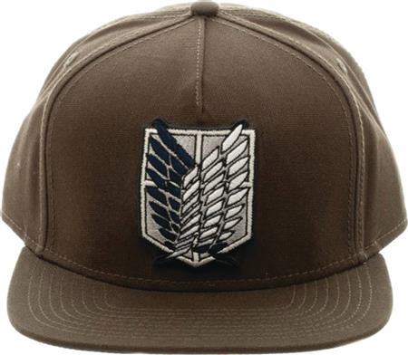 ATTACK ON TITAN SCOUT CANVAS SNAPBACK HAT (C: 1-0-2)