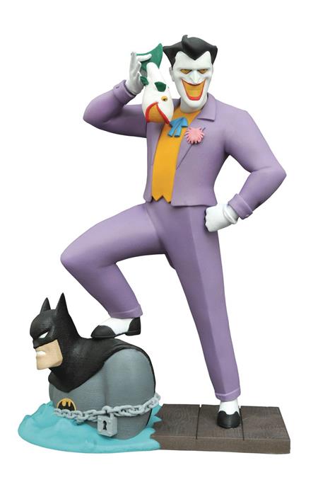 BATMAN TAS GALLERY LAUGHING FISH JOKER PVC FIGURE (C: 1-1-2)