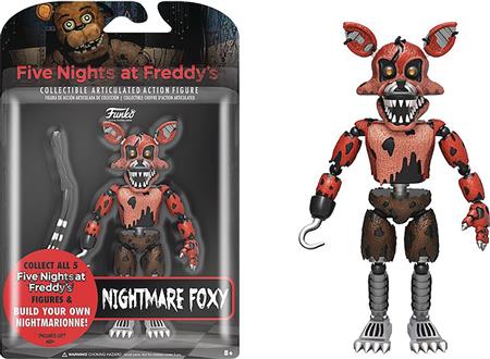 FIVE NIGHTS AT FREDDYS NIGHTMARE FOXY 5IN ACTION FIGURE (C: